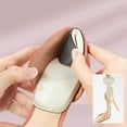 thumbnail image 3 of fenteer 4x2x Heel Cushion Pads T Shape Shoe Heel Insoles Shoe Pad for Loose Shoes Apricot 4 Pcs, 3 of 3