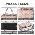 thumbnail image 4 of Large Capacity Tote Bag,Floral Fairy Princess Pattern Handbag Fashion Luxury Tote Bag,15.7"x13"x 5.1" Inches,Laptop Compatible, 4 of 6
