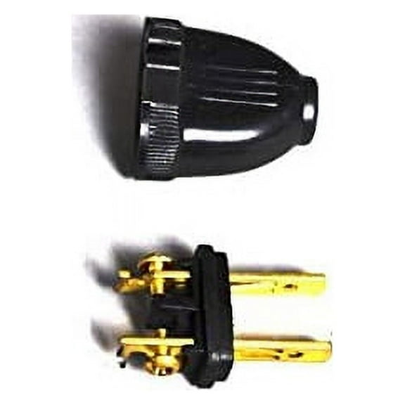 Replacement Part For Fit All 32-5604-61 Residential Vacuum Cleaner Male Grip Black Plug