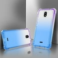 thumbnail image 2 of Spy Case for Nokia C100 with [Tempered Glass Screen Protector], Front Frame, Rugged Drop Protection, Full-Body Protection for Nokia C100 - Blue/Clear, 2 of 7