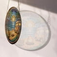 thumbnail image 4 of Camping in Starry Night Stained Glass Suncatcher Window Hanging – Personalized Camping Window Hanging Gift for Family & Friends, Christmas 2025, 4 of 5
