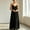 Black, variant on Morttic Women's Sexy Spaghetti Strap V-Neck Maxi Dress with Pockets – Flowy A-Line Summer Sundress Casual Daily Wear Light Blue,S