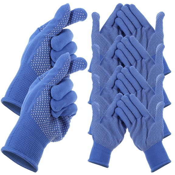 Melantax 10 Pairs Non-Slip Gardening Gloves Garden Work Gloves Breathable Yard Work Gloves