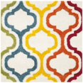 thumbnail image 1 of Safavieh Safavieh Kids Shag Ivory Shag Rug - Square 6'7", 1 of 4