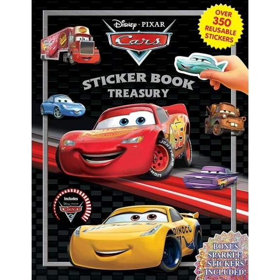 Sticker Book Treasury Disney Cars Sticker Book Treasury, (Hardcover)