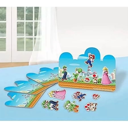 Super Mario Brothers Game Nintendo Kids Birthday Party Favor Craft Kit