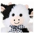 thumbnail image 7 of Shaggy Cow Plush Toy – 8-Inch Soft Highland Cow Stuffed Animal, Cuddly Scottish Highlander Plushie for Kids and Collectors w/LaPrima Morceau Bonbon, 7 of 7