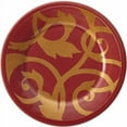 thumbnail image 2 of Rachael Ray Dinnerware Gold Scroll 4-Piece Salad Plate Set, 2 of 3