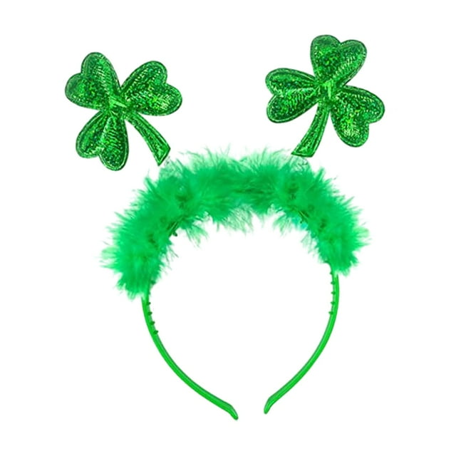 Diadema de trébol Accesorio para disfraz Accesorios para el cabello Diadema del Día de San Patricio Estilo C