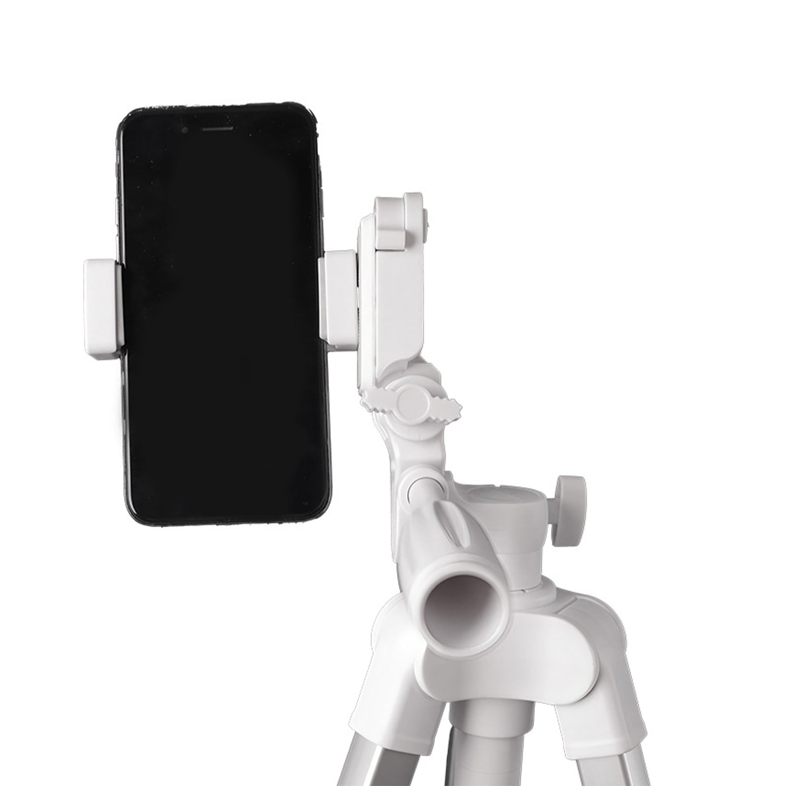 Extendable Tripod Stand for Phone/Sport Camera 57in Phone Tripod with 360 Degree Rotating 1/4in Mounting Screw