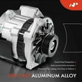 thumbnail image 5 of A-Premium Alternator Compatible with Kia Sephia 1999-2001 L4 1.8L, Spectra 2000-2004 L4 1.8L, 12V 110Amp Clockwise 4-Groove Pulley, Replace# 400-40018, 2655553, 5 of 9