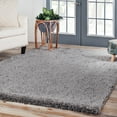 thumbnail image 2 of Superior Berlin Indoor Plush Shag Area Rug, 8' x 10', Grey, 2 of 8