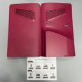 thumbnail image 2 of Faceplate Console Cover Replacement Side Shell for PS5 Slim Disc Edition( Red), 2 of 6