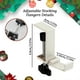thumbnail image 5 of Fireplace Stocking and Garland Hanger, Garland Wreath Hangers for Mantle, Metal Christmas Stocking Holder for Xmas Holiday Decorations, 5 of 5