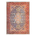 thumbnail image 3 of Unique Loom Timeless Collection Area Rug - James (7' 6" x 10' 6" Rectangle Navy Blue/Gold), 3 of 8