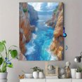thumbnail image 4 of Qisvanset 12x16 Inch 2D Flat Framed Canvas Art, Coastal Cowgirl Love Bible Verse Trendy Apartment Wall Art, 4 of 5