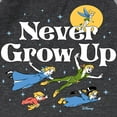 thumbnail image 3 of Disney - Peter Pan - Never Grow Up - Fly Away - Toddler And Youth Raglan Graphic T-Shirt, 3 of 6
