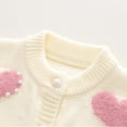 thumbnail image 4 of ZTKWD Girls Sweaters Fuzzy Knit Kids Cozy Long Sleeve Sweater Fall Soft Knit Pullover Jumper Tops, 4 of 9