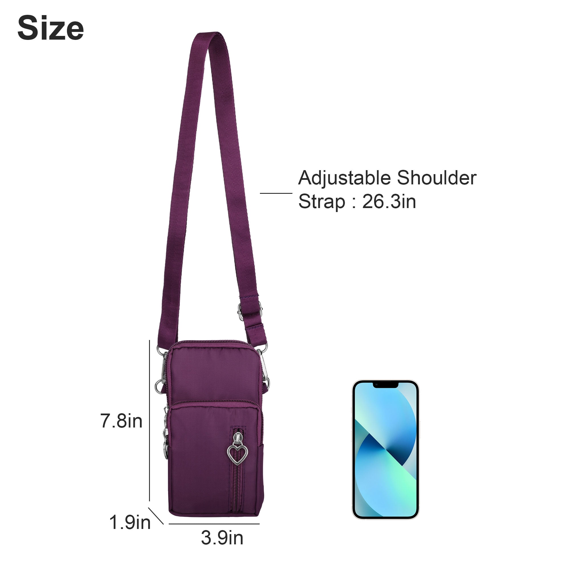 Crossbody Bag Hobo Sling Crescent Bag Women Men Trendy Small Shoulder Bag  Purse Dumpling Bag Casual Handbag Adjustable Strap for Causal Travel