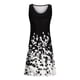 thumbnail image 4 of Vestido estampado de cuello redondo sin mangas con estilo de verano para mujer OAVQHLG3B Store  lin121212, 4 of 5