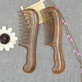 thumbnail image 5 of Sandalwood Wide Tooth Comb Curly Hair Portable Coarse Tooth Wooden Comb Hair Massage Tool Coarse, 5 of 5