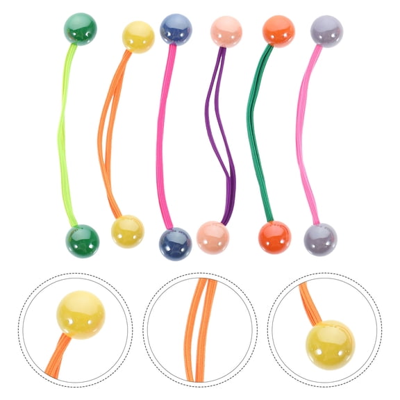 UPOUART 12Pcs Vibrant Color Hair Scrunchies Elastic Hair Bands for Stylish Ponytail Styling