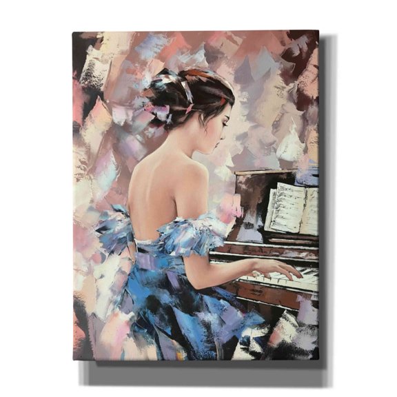 Epic Graffiti 'Moonlight Sonata' by Alexander Gunin, Canvas Wall Art, 12"x16"
