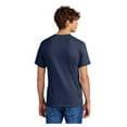 thumbnail image 2 of Port & Company Men's Comfortable Short Sleeve Tall Core Blend T-Shirt Navy 4XLT, 2 of 5