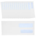 thumbnail image 1 of WEUVEB 100Ud Sobres De Seguridad Autoadhesivos Para Negocios Con Doble Ventana Y Seguro, 1 of 8