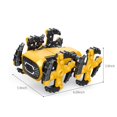 thumbnail image 3 of CNKOO Clearance Robot Dog Robot Sets STEM Building Toys Assembly Educational Science Building Block Kits  Induction  Music Gift For Birthday Christmas (142 Pcs) Best Gift, 3 of 9