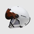 thumbnail image 1 of Casco de esquí Asian Head Equipment Protectores Cascos rígidos para hombres y mujeres Gafas anticolisión ligeras con protección contra el viento Forma integral para mantener el calor, 1 of 6