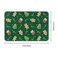 thumbnail image 3 of Goofa 16"x24" Inches green Christmas Element Doormats for Outdoor Entrance - Non-Slip Welcome Mat, Heavy Duty Door Mats Outdoor, Spring Doormat, 3 of 9