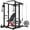 Power Cage - Black/Weight Bench - Red, variant on Mikolo M11 Smith Machine Home Gym, 2200LBS Power Rack with Functional Trainer, Cable Crossover, LAT Pulldown, Low Row, Landmine and Plate Storage for Full Body Strength Training