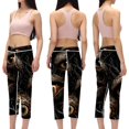 thumbnail image 2 of Eyeball Women Pants: High Waist Capris Not See-Through Printed Leggings,for Running, Fitness, Yoga, 2 of 6