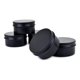 thumbnail image 2 of 10 Paquetes de Tarros VacíOs de 80 Ml, Latas de Aluminio Redondas Negras con Tapa de Rosca, Latas de Acero MetáLico, Caja de Latas de BáLsamo Labial, Envases CosméTicos, 2 of 5