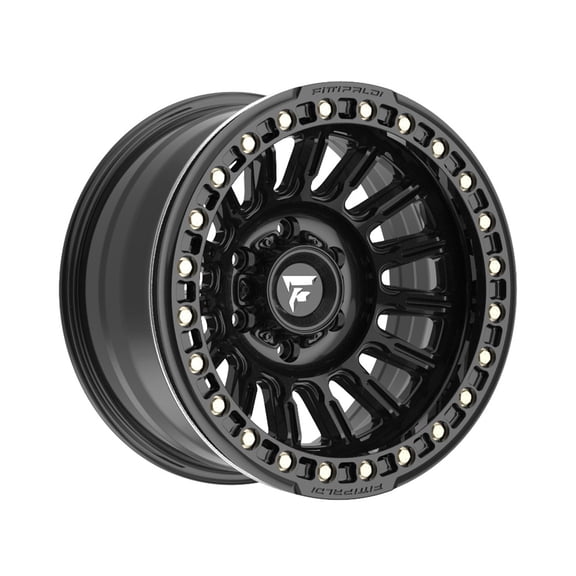 17x9 Fittipaldi FB152B BEADLOCK Black Wheel 5x5 (-38mm)