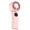 Pink52, variant on WWG Portable Handheld Fan, Rechargeable Battery Operated Neck Fan, Long Lasting Cooling Fan, Semiconductor Ice Compress Technology, Compact Travel Fan with Lanyard, Hands Free Wearable Design
