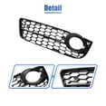 thumbnail image 6 of Unique Bargains Pair 8T0807682 8T0 807681 Front Right/Left Fog Light Grille Cover Trim for Audi A5 2008-2011 2-Door, 6 of 6