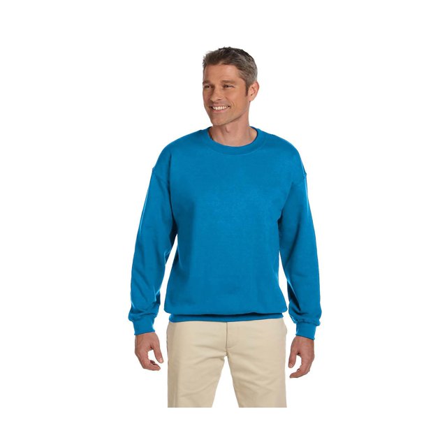 Gildan Chandail Molletonné à Col Ras du Cou avec Ceinture pour Homme en Mélange Épais, Style G18000