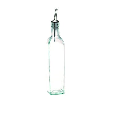 Tablecraft Kitchen Cooking Salad Olive Oil Vinegar Glass Dispenser Bottle 16 Oz