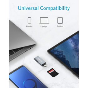 Anker SD Card Reader, 2-in-1 USB C Memory Card Reader