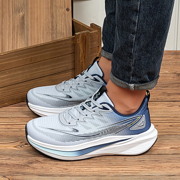 Men'S Lightweight And Breathable Mesh Sneakers with Laces, Suitable for Running, Tennis, Jogging, And Fitness Workouts in All Seasons. Comfortable for Outdoor Gym Use - Unisex