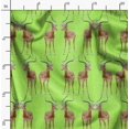 thumbnail image 2 of Soimoi Velvet Fabric Deer Animal Decor Fabric Printed Yard 58 Inch Wide, 2 of 5