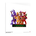 thumbnail image 2 of Gallery Pops Five Nights at Freddy's - Rockstar Group Wall Art, Unframed Version, 12" x 12", 2 of 5