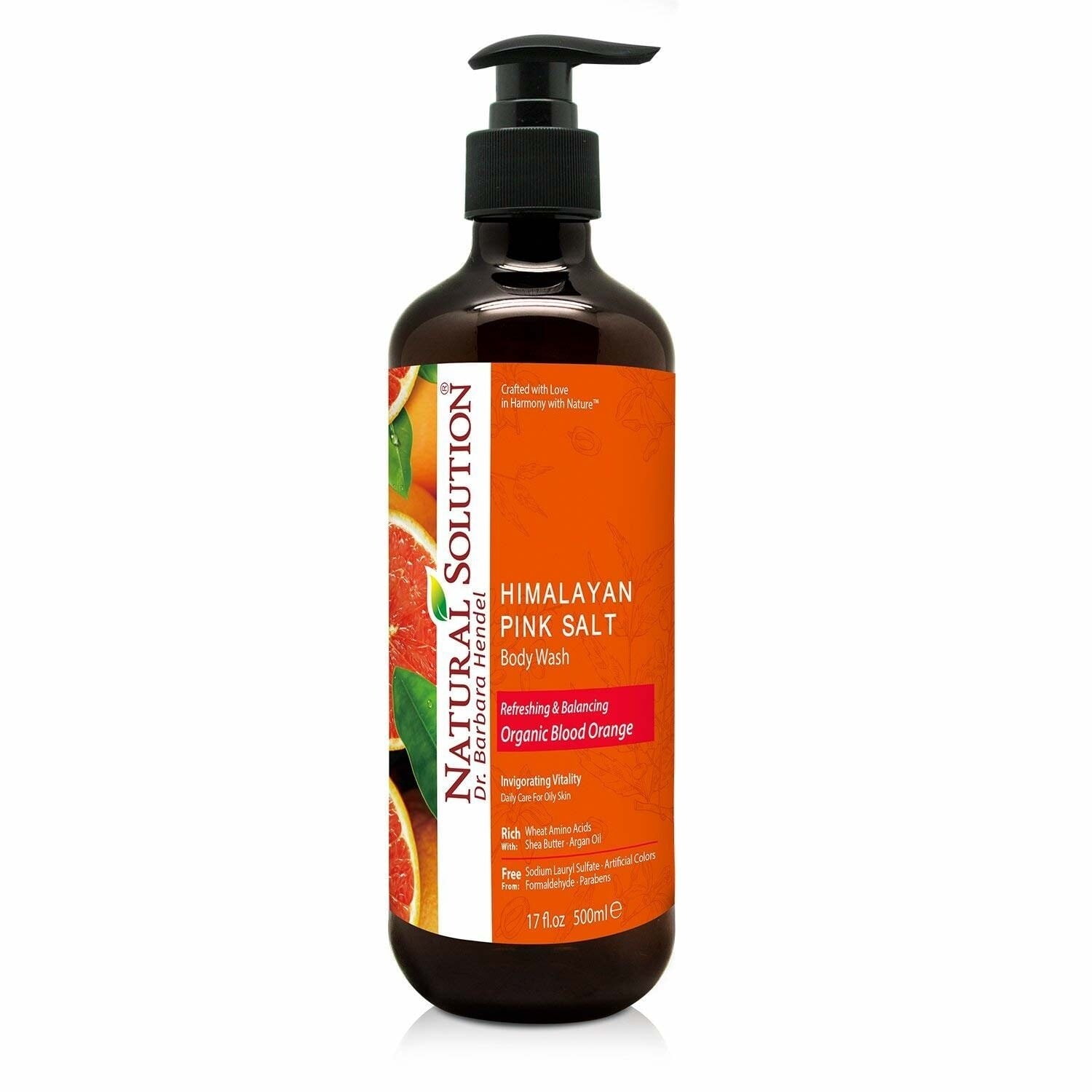 Natural Solutions Natural Solution Blood Orange Body Wash, 17 Oz