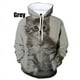 thumbnail image 3 of Sudadera con capucha con estampado de gato para hombre y mujer, ropa con estampado de gatos kawaii en 3D, divertida, estilo Harajuku, Y2K, 3 of 5
