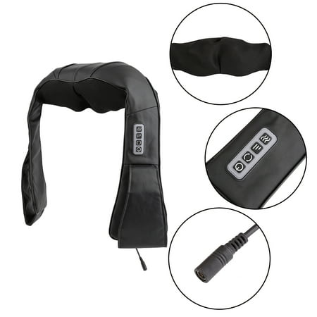 Shiatsu Kneading Neck Back Shoulder Massager Heat Magic Lumbar Support Waist Neck Relax Mate Device Pain Relief