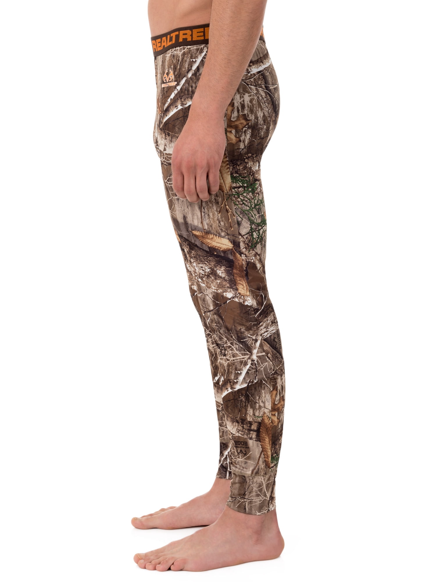 Realtree Men's Fitted Baselayer Thermal Underwear Bottom