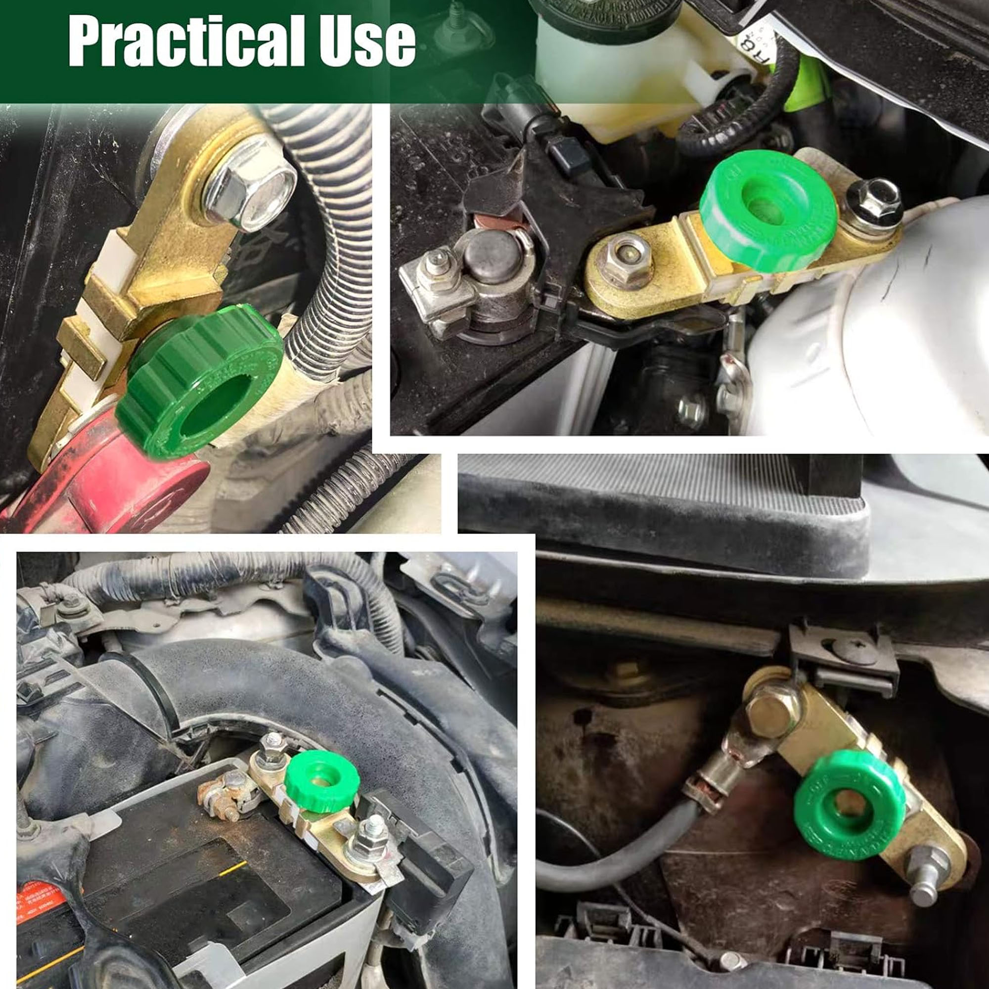 Automatic battery quick disconnect switch  Side-end battery switch  Isolator  Applicable to cars, trucks, camper vans, boats, marine batteries