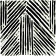 thumbnail image 2 of Vess, June Erica 15x15 White Modern Wood Framed Museum Art Print Titled - Concentric Ink II, 2 of 4